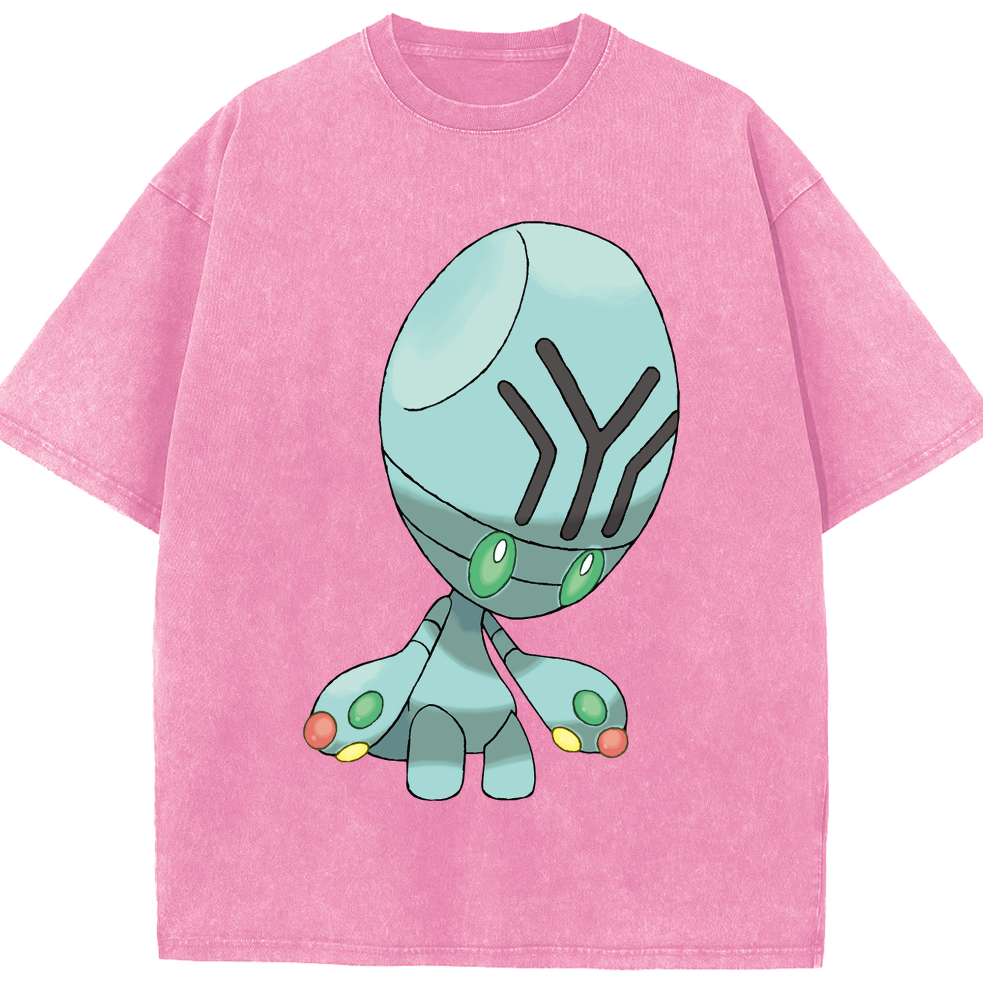 （画像用） ポケットモンスター Pokémon 綿100% ヴィンテージ風 半袖Tシャツ（フロントプリント）